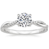 Eleganter Weißgold Le Jane Ring