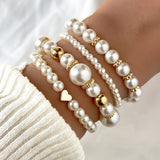 Elegantes Herz Armband Set