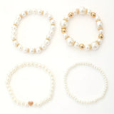 Elegantes Herz Armband Set