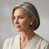 Leila™ | 925er Sterling Silber Ohrringe „Katzen-Ikone“