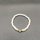 Schickes A-Z Herz Initialen Armband