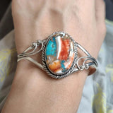 Armband mit Hellem Edelstein Einlege Design