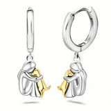 Ginny™| Ohrringe „Mädchen und Hund“