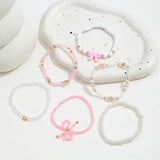 Liebe Schleifen Armband Set