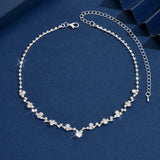 Elegante Braut Halskette