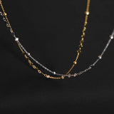 Minimalistische Choker Halskette