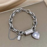 Gefestigtes Massives Armband | Goldfarben