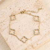 Klee Anhänger Armband