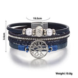 Baum des Lebens Strass Armband