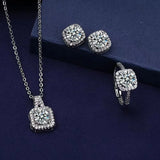 Luxuriöses Würfel Schmuck Set