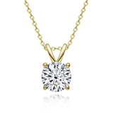 Exklusive Sterlingsilber Moissanite Halskette