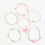 Liebe Schleifen Armband Set