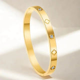 Elegante Kristallarmreifen