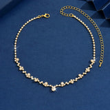 Elegante Braut Halskette