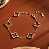 Klee Anhänger Armband
