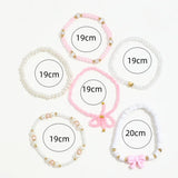 Liebe Schleifen Armband Set