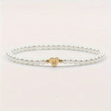 Schickes A-Z Herz Initialen Armband