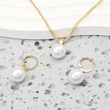 Goldfarbene Grace Schmuckset