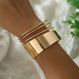Schickes Goldfarbenes Vintage Armband