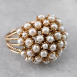 Ring mit Eingelassenen