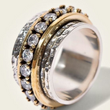 Schicker Zirkonia Stein Ring