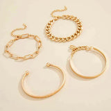 Anspruchsvolles Elan Mercer Armband Set aus Weissgold