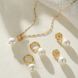 Elegante Goldfarbene Halskette